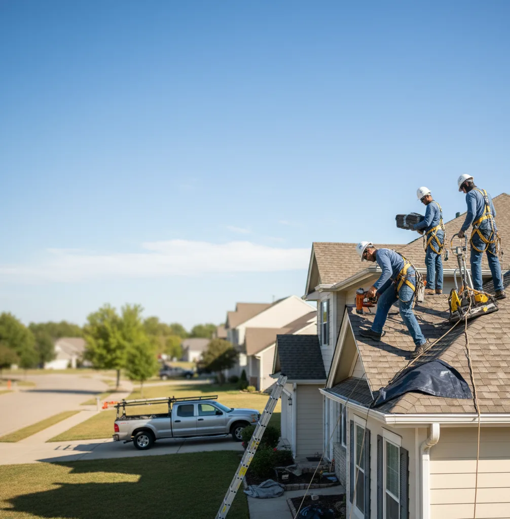 Roof Repair in St. James